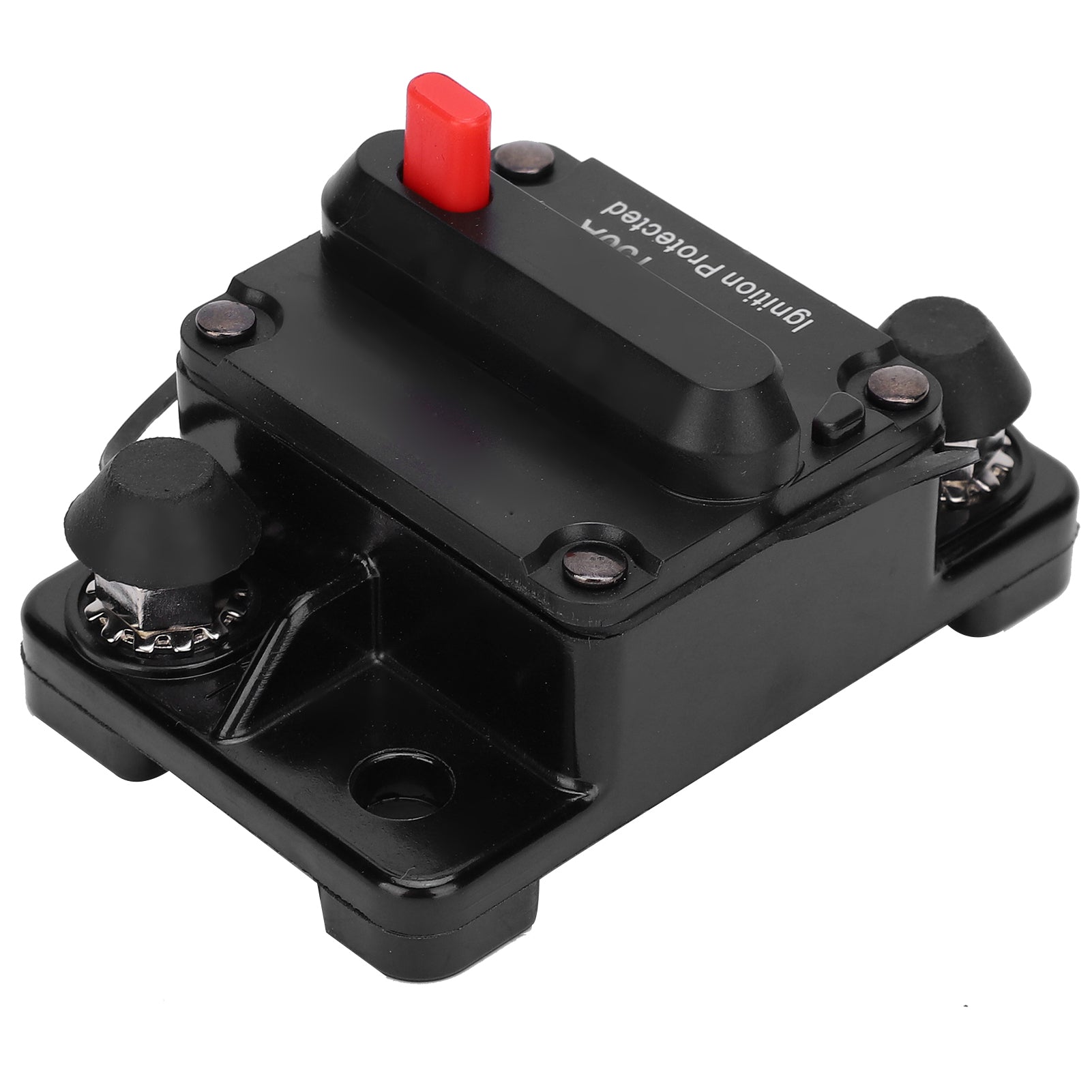 Circuit Breaker Auto Reset Fuse Holder Copper Waterproof Automatic Switch Red DC12‑42V150A