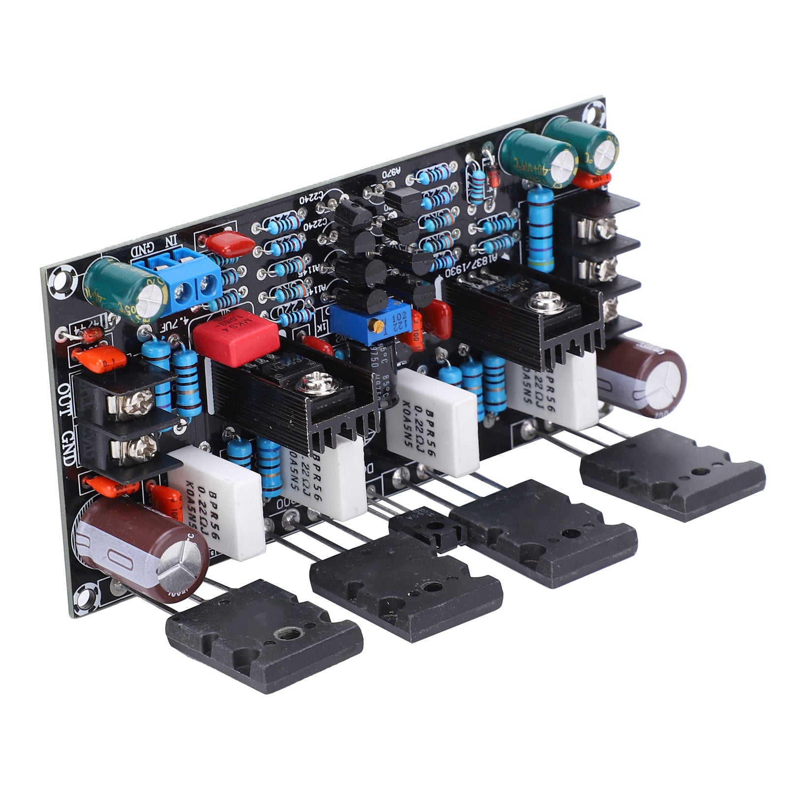 Power Amplifier Board Single Channel for Toshiba Audio Components 200W 1943+5200 DC±20-90V