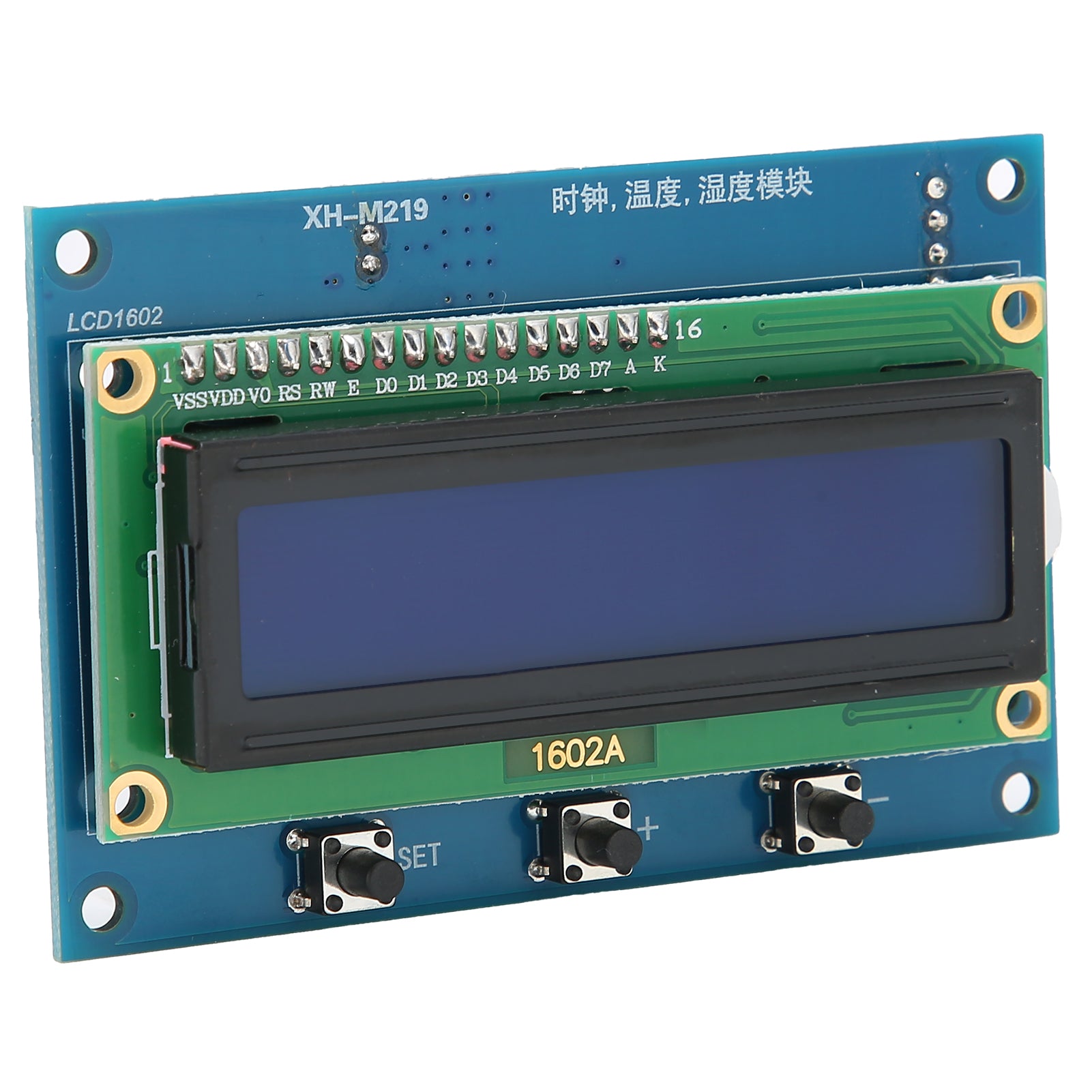 LCD Display Module Manual Timing Control Detect Serial Interface Adapter 1602 XHM219
