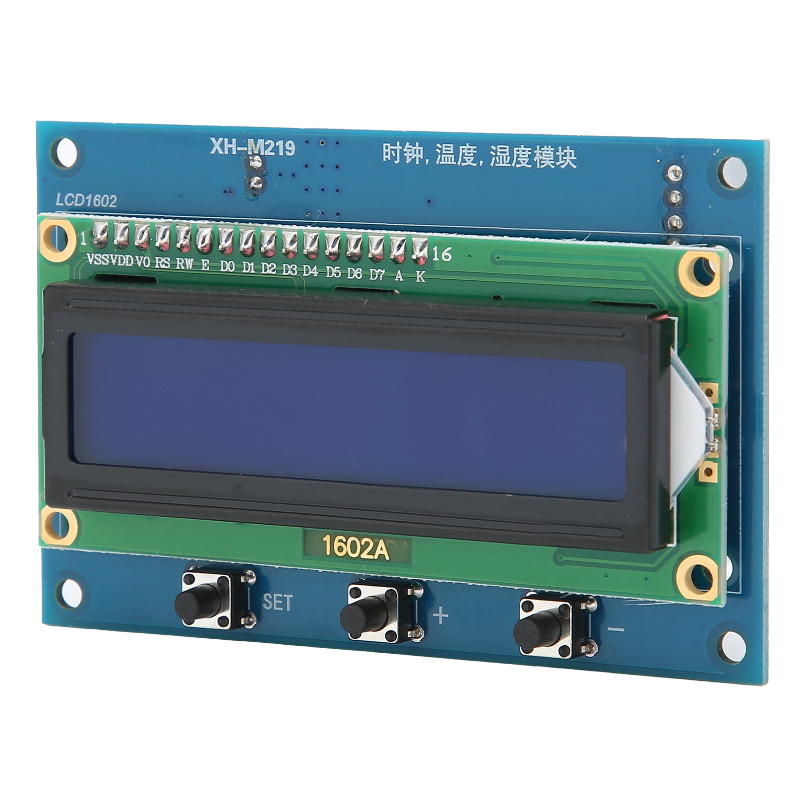 LCD Display Module Manual Timing Control Detect Serial Interface Adapter 1602 XHM219