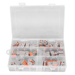 40Pcs Wire Conductor Connector Lever Splicing Terminal Set Kit for Socket Vehicle