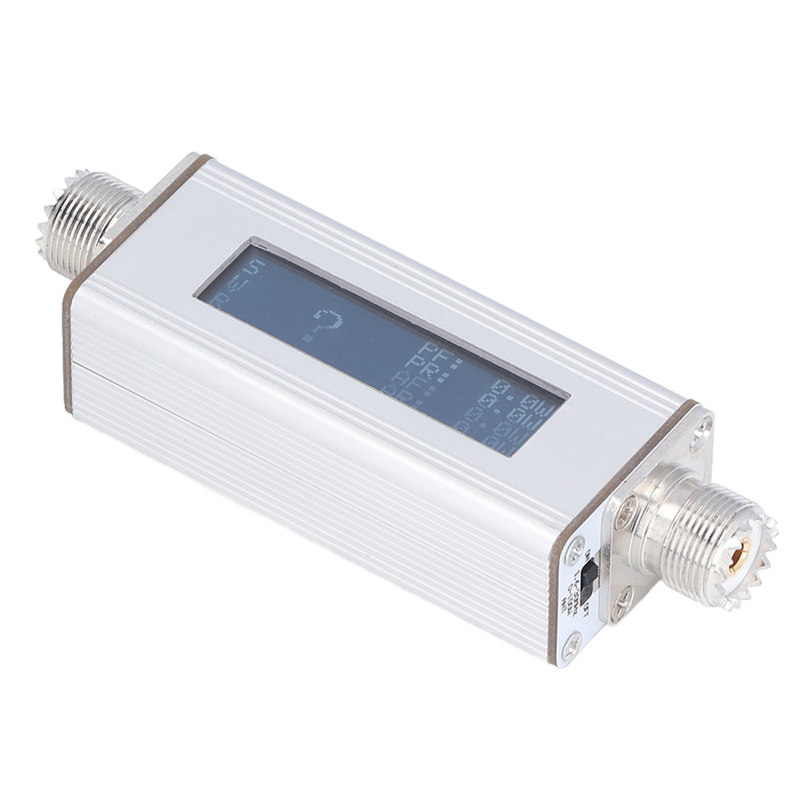 Mini Standing Wave Meter High Frequency SWR Shortwave Power Meter with Organic Light Emitting Diode Screen