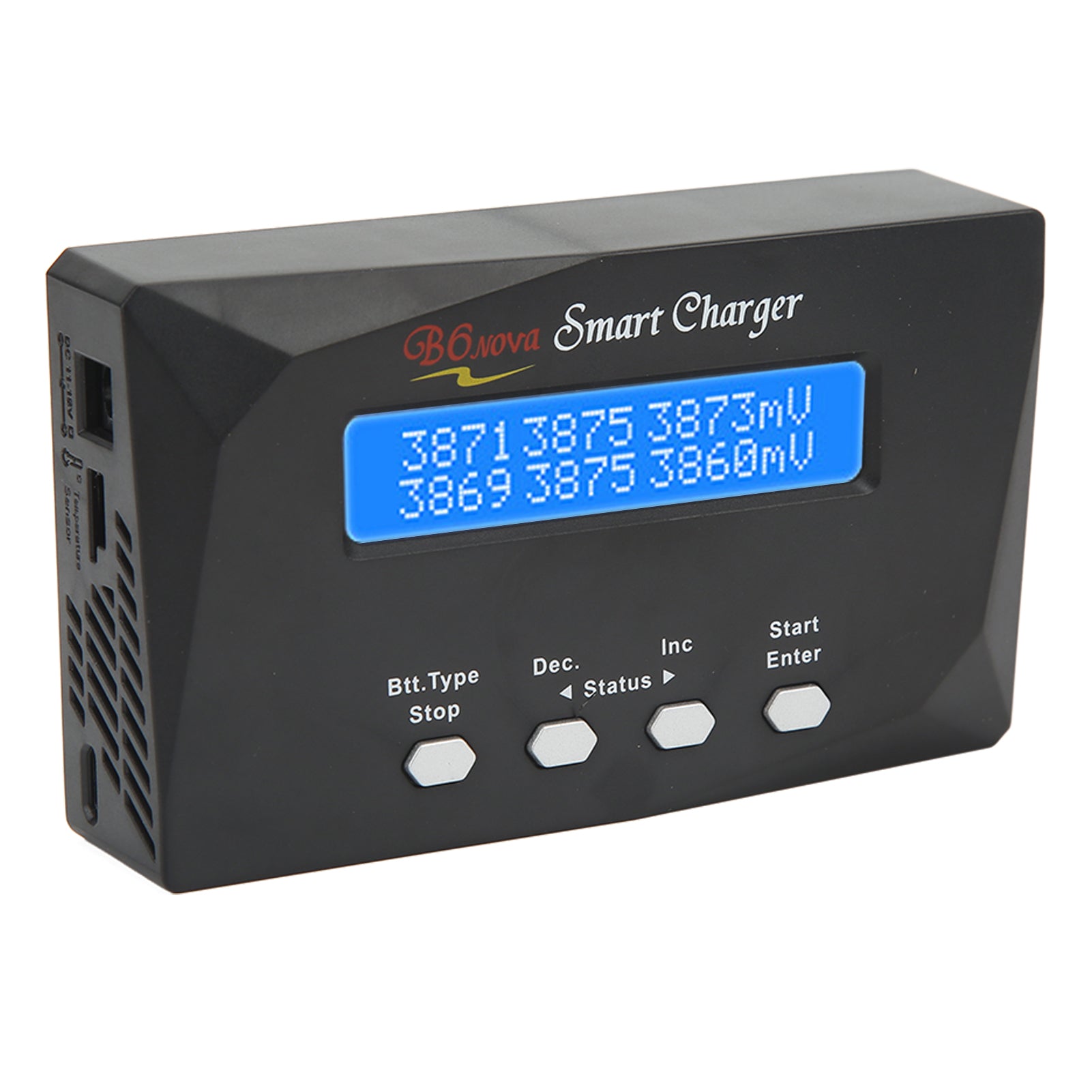 Battery Pack Balance Charger 60W Automatic Adjustment Digital Battery Balance Charger Discharger 100‑240V US Plug