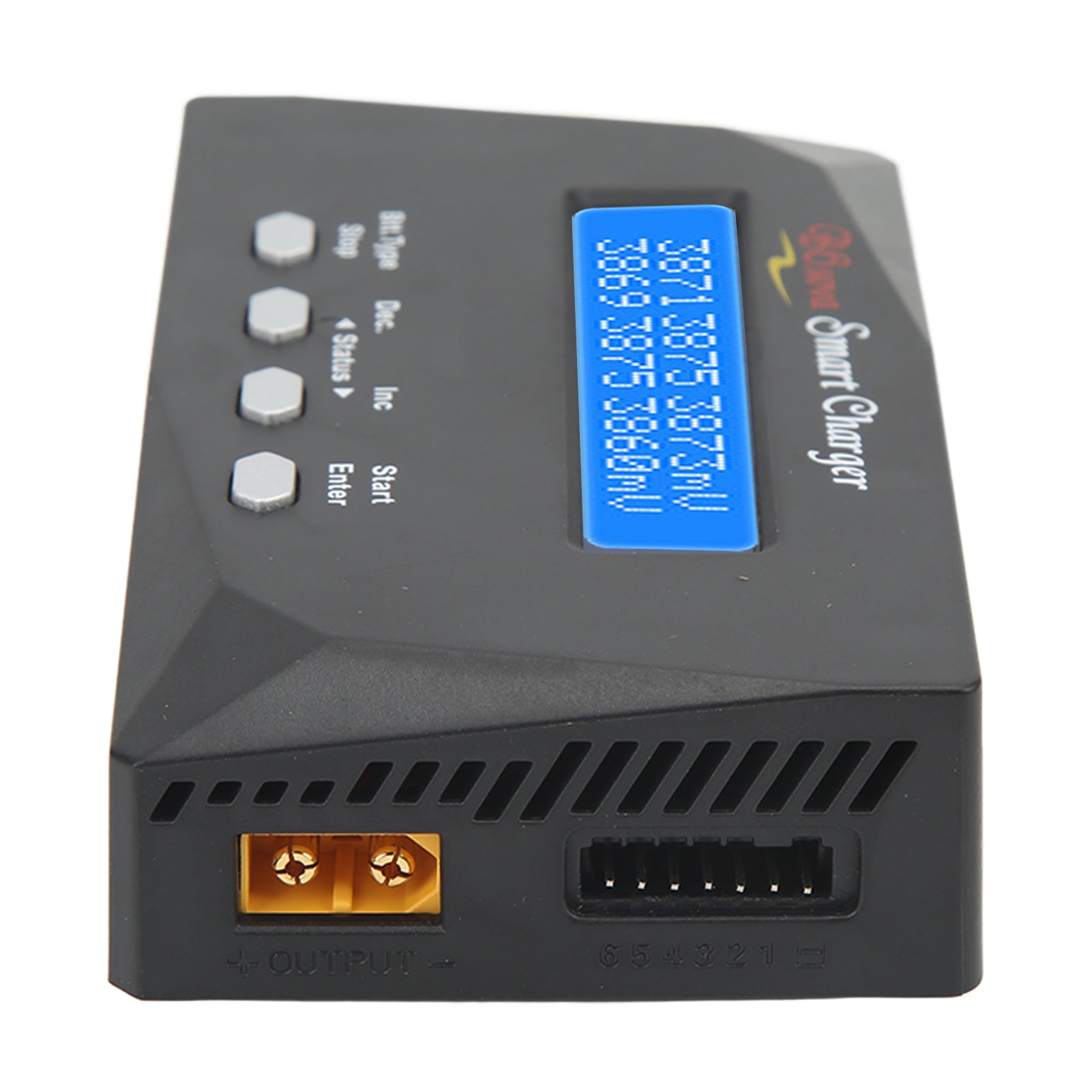 Battery Pack Balance Charger 60W Automatic Adjustment Digital Battery Balance Charger Discharger 100‑240V US Plug