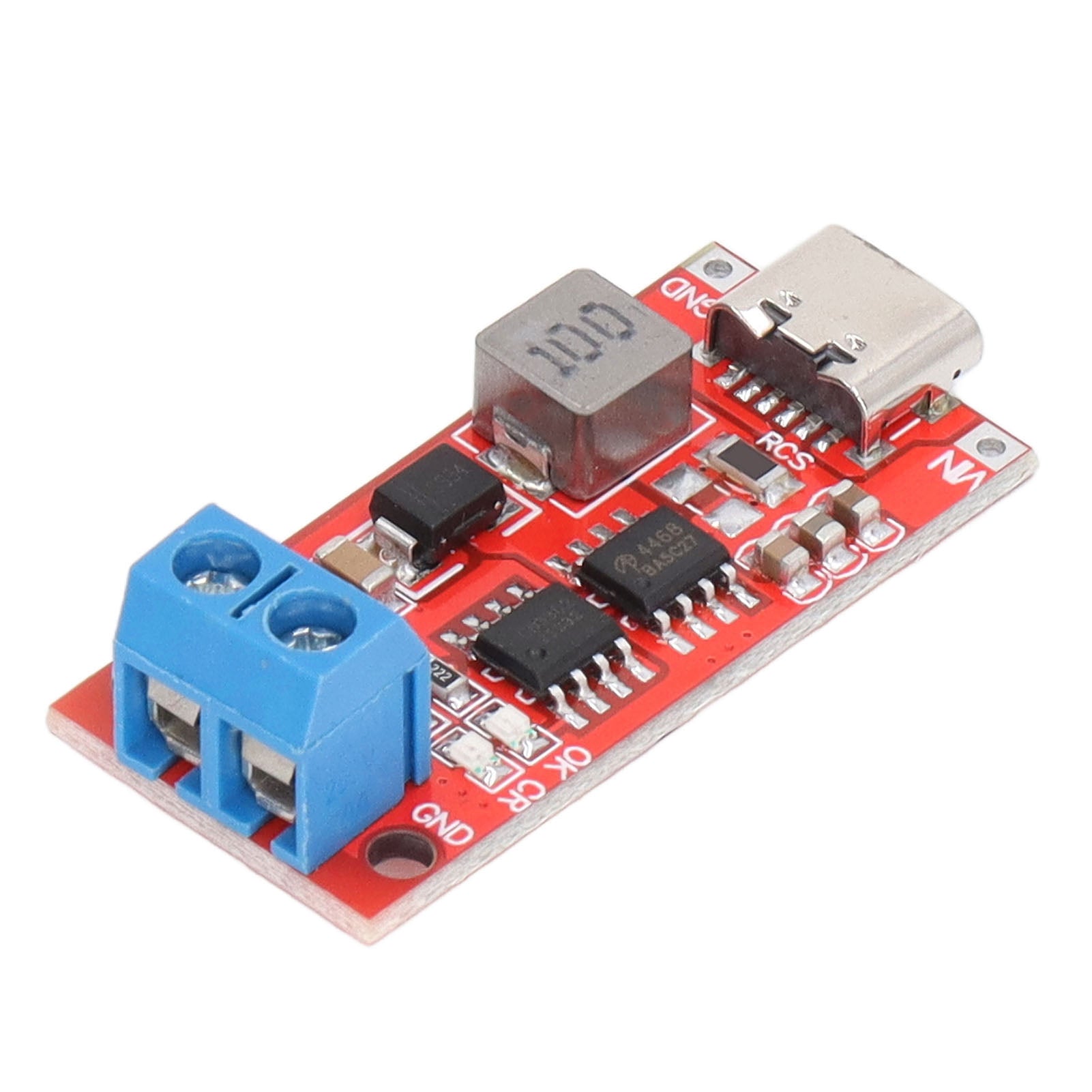 Battery Charger Module 4S Li Ion Batteries Charging Board Step Up Boost Type C to 16.8V Red 2A Input 0.56A Charge