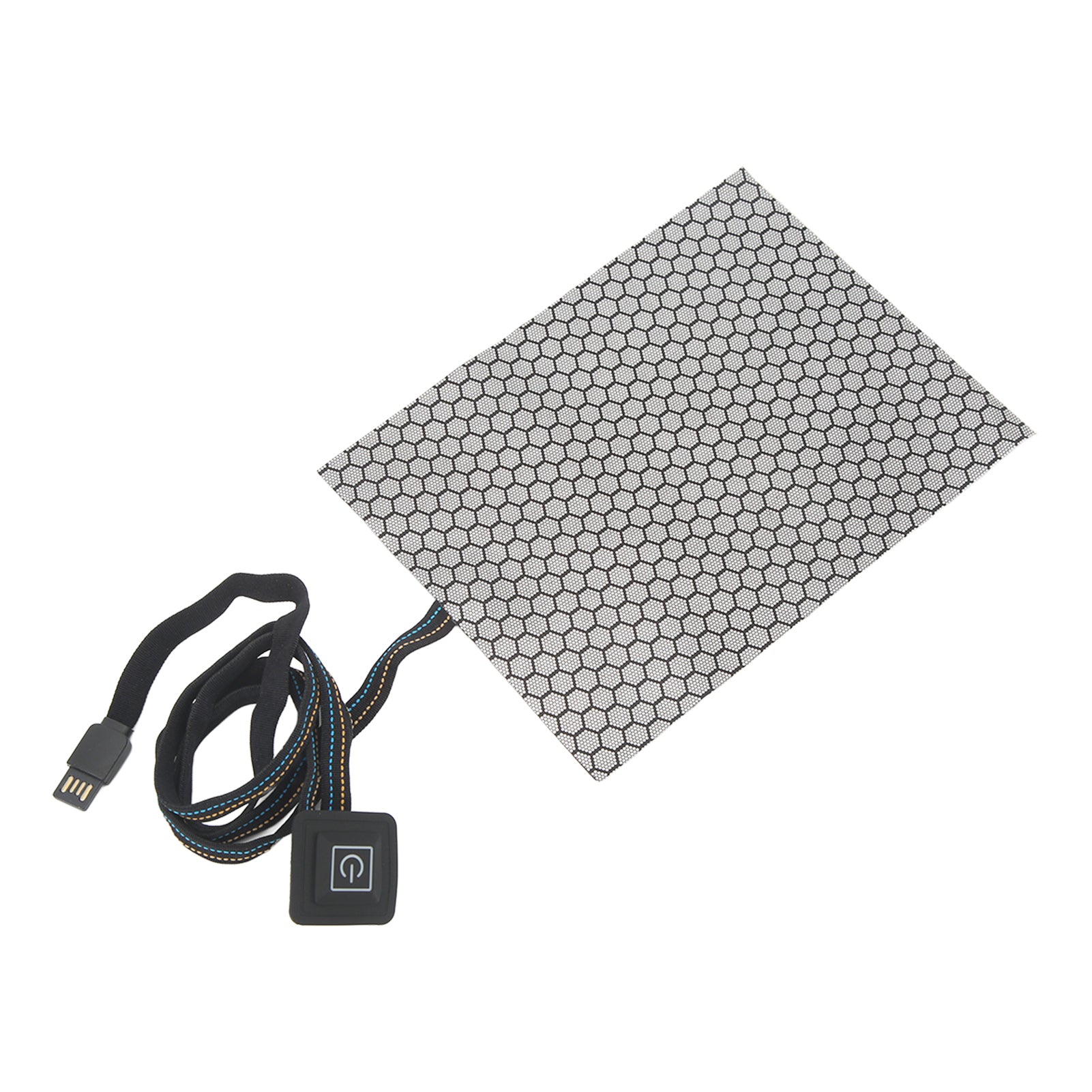 Flexible Clothing Heating Pad Fast Even Heating Safe Bend Resistant Far Infrared Heating Warmer Pad for Vest Jacket