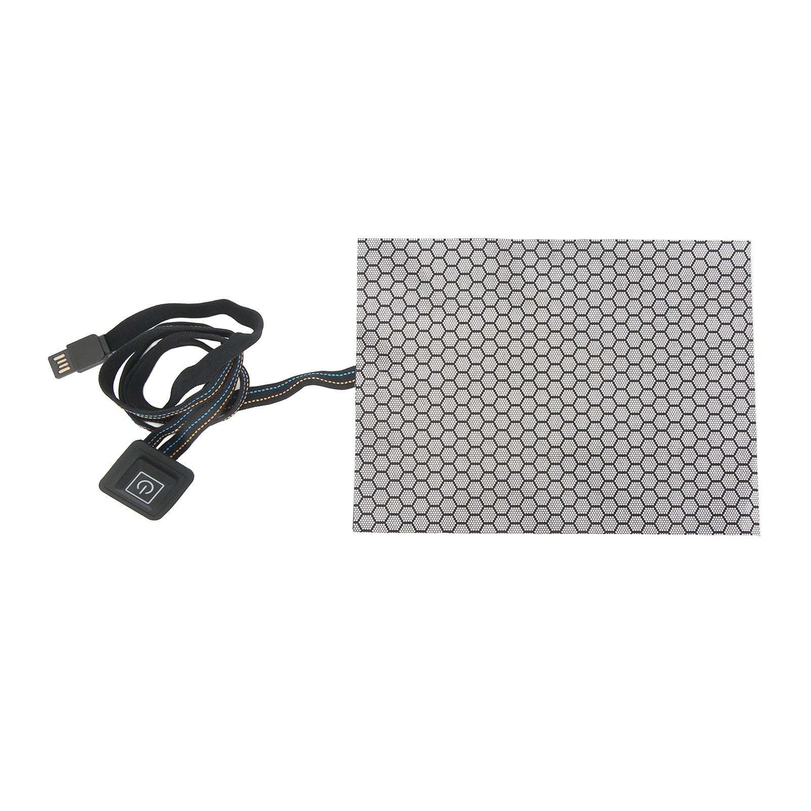 Flexible Clothing Heating Pad Fast Even Heating Safe Bend Resistant Far Infrared Heating Warmer Pad for Vest Jacket