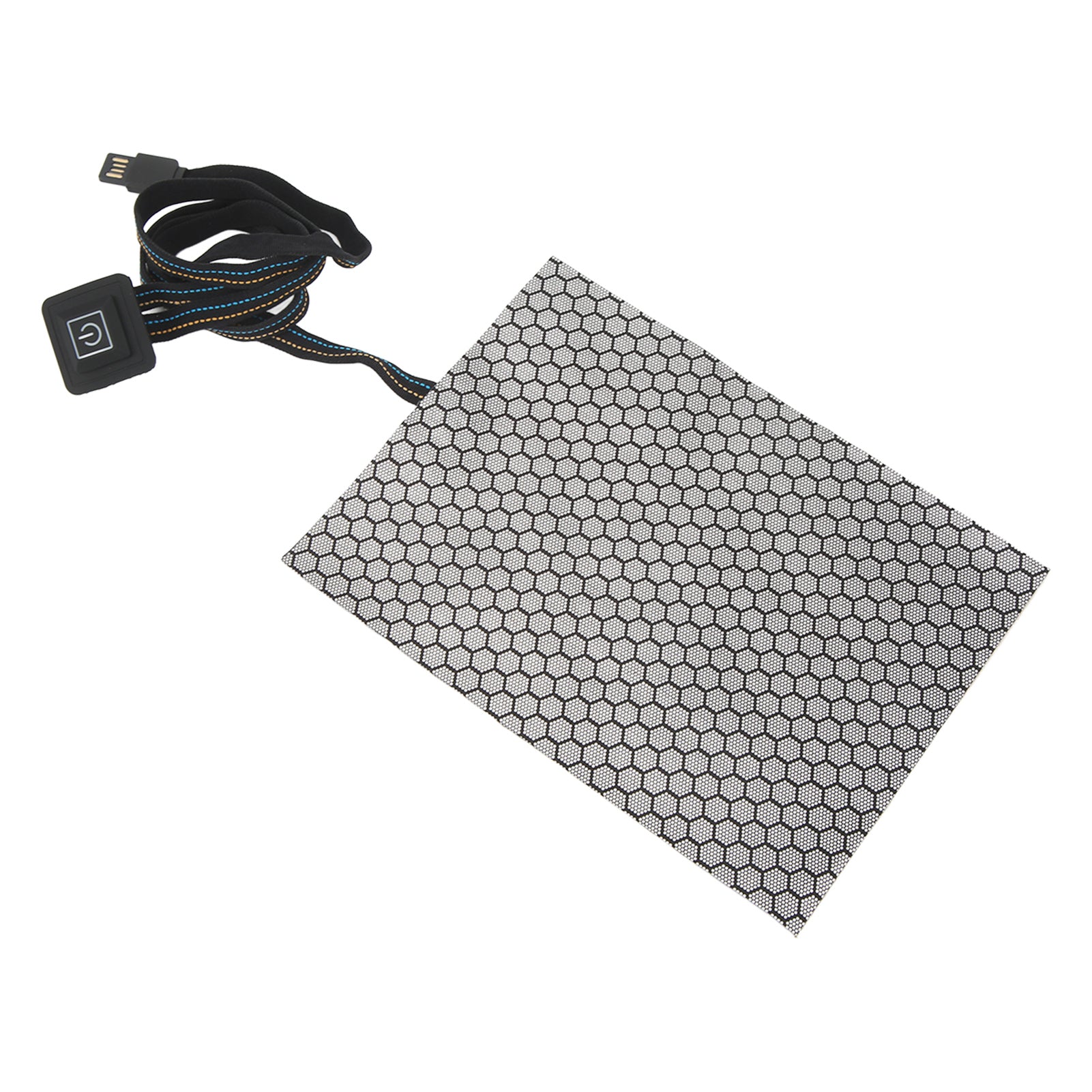 Flexible Clothing Heating Pad Fast Even Heating Safe Bend Resistant Far Infrared Heating Warmer Pad for Vest Jacket