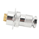 Aviation Plug Socket Compact Size Stable Performance Plugging Unplugging Resistance AC DC