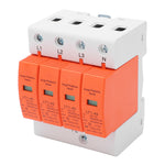 AC Surge Protector Quick Response 36mm Rail Installation 4P Surge Protective Device 20‑40KA 420V