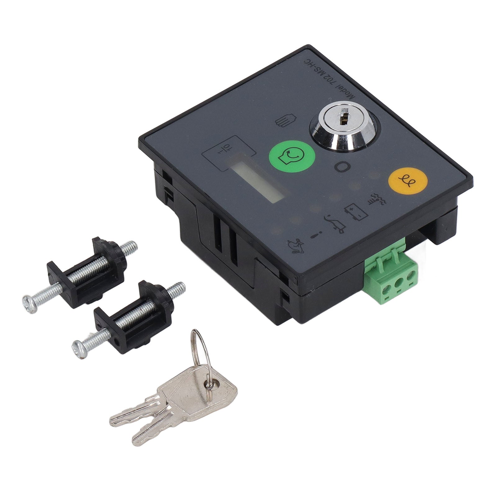 Manual Start Generator Controller Automatic Control Module 8~35V Genset Key Self Starting 702 MS HC