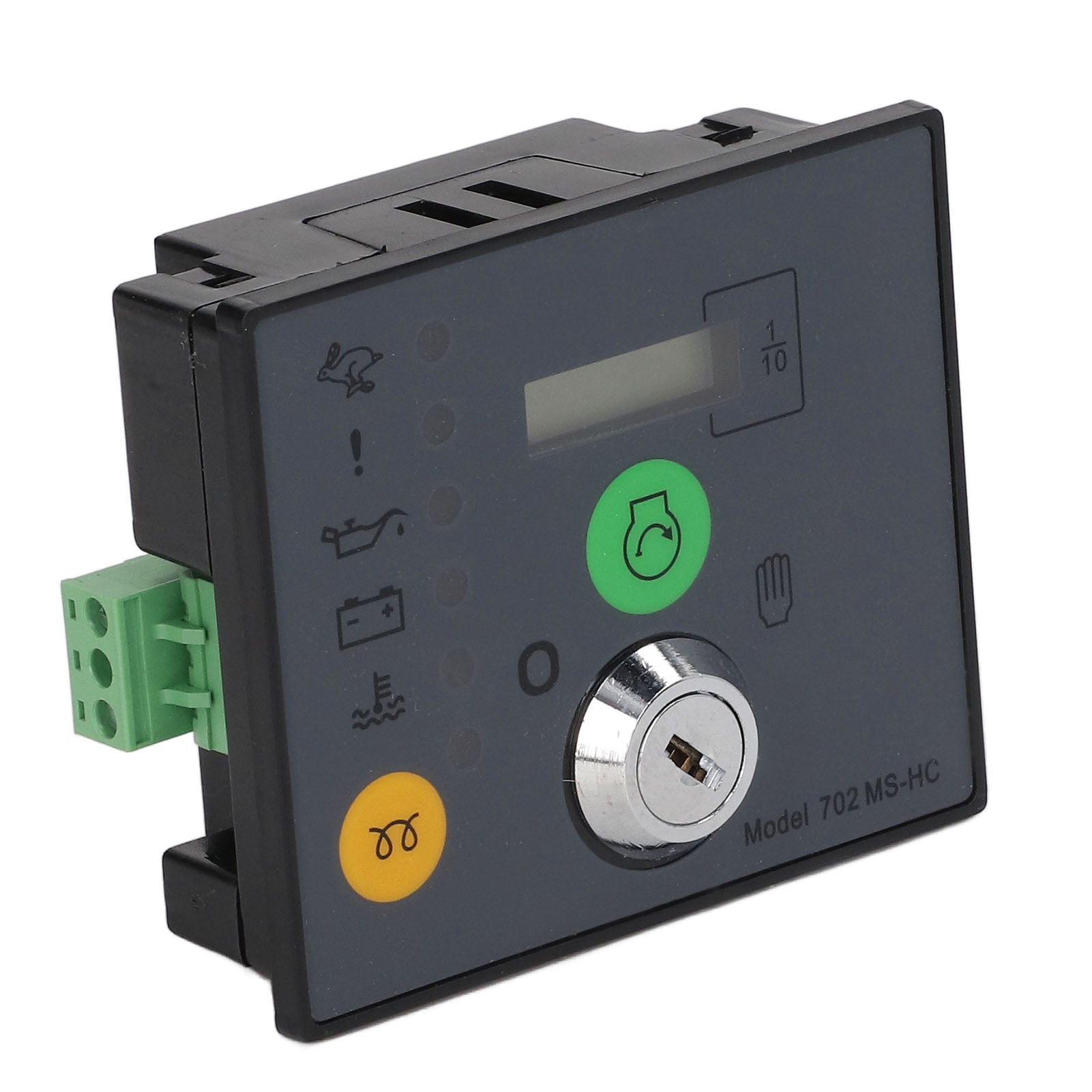 Manual Start Generator Controller Automatic Control Module 8~35V Genset Key Self Starting 702 MS HC
