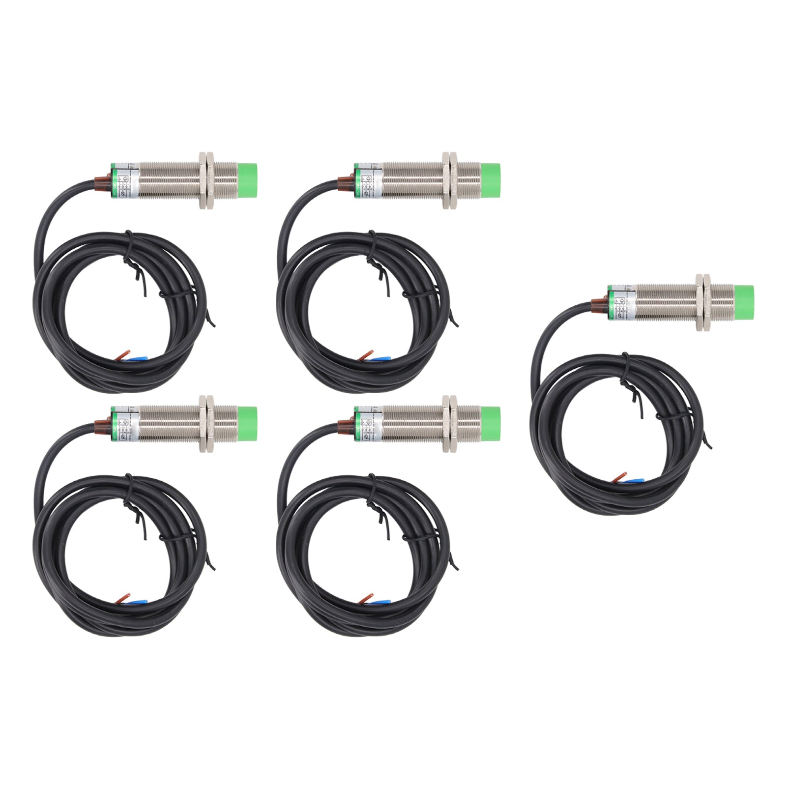 5Pcs Proximity Sensor NPN Normally Closed Detecting Switch 6‑36V DC Accessory Set Kit