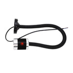 Round Magnetic Base Gooseneck Light Industrial LED CNC Machine Tool Lathe Work Lamp AC220V 3W