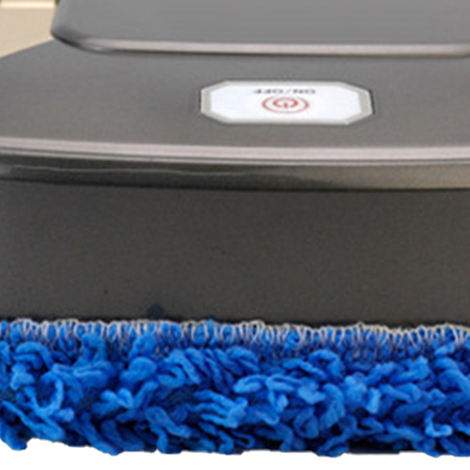 Auto Mop Cleaner ABS with Built in Lithium Battery Wet and Dry Mopping Charging Mopping Robot for Home silver Gray