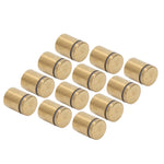 12Pcs Standoff Screws Stainless Steel Wall Mount Advertising Holder Nail Fixing Pin 25x30mm