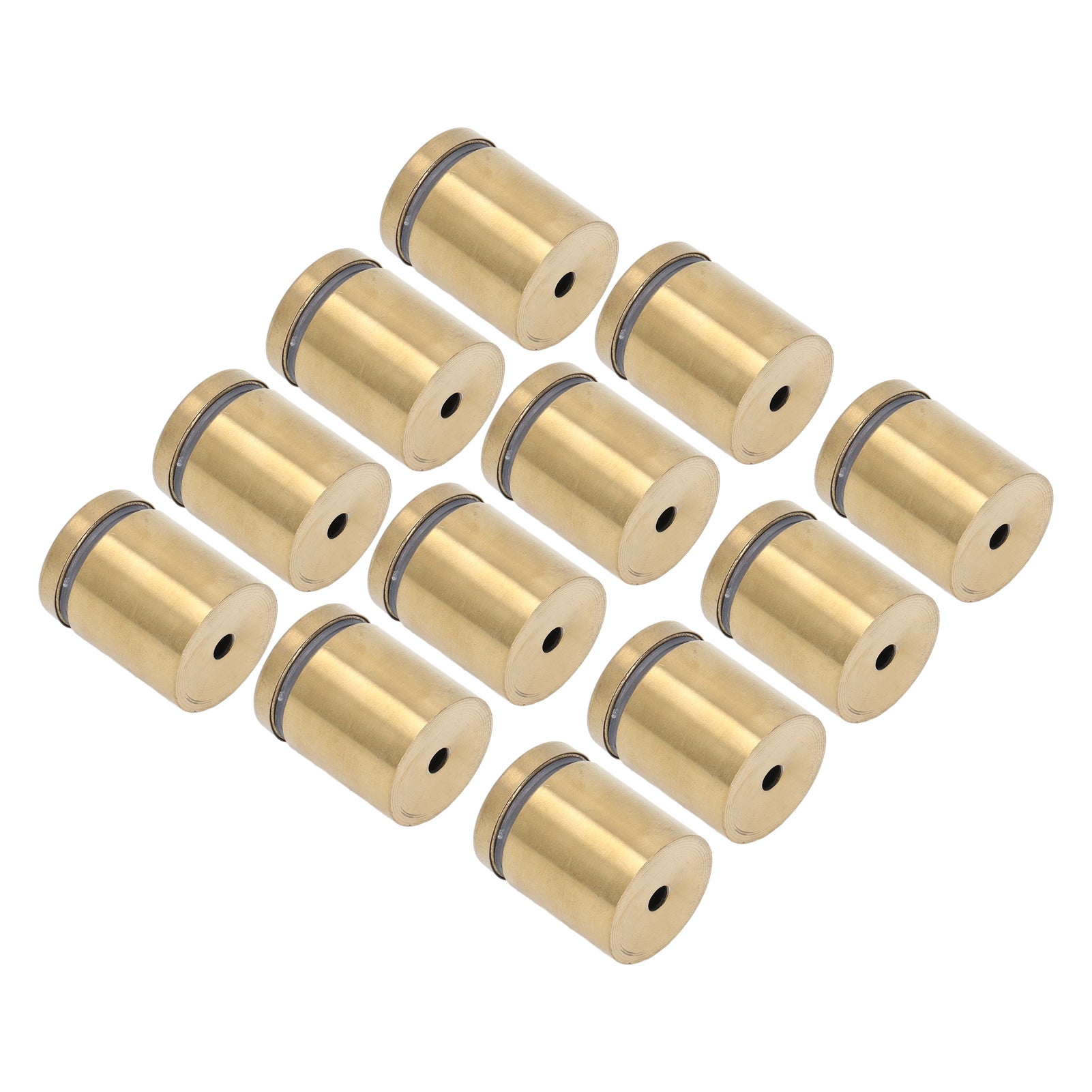 12Pcs Standoff Screws Stainless Steel Wall Mount Advertising Holder Nail Fixing Pin 25x30mm