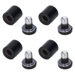 12 Sets Advertising Nail Stainless Steel Standoff Screws Mirror Glass Holder Mounts Tools