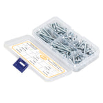 110Pcs Self Drilling Screw Hex Washer Head M4.2 6 Sizes Fastener Assortment Set Kit