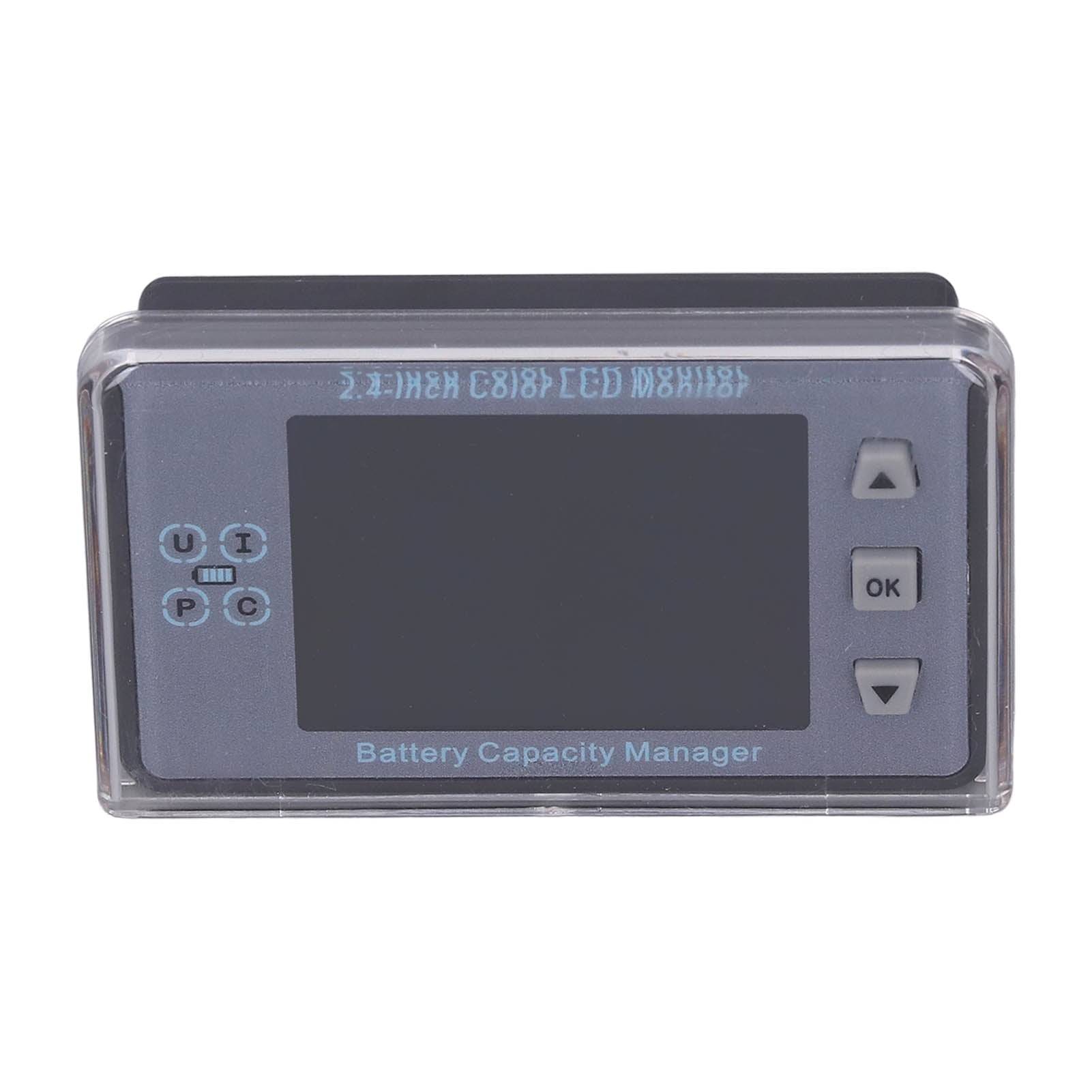 Voltmeter Coulometer Wireless Battery Capacity Manager Monitor with 2.4in Color LCD Screen 500V 200A
