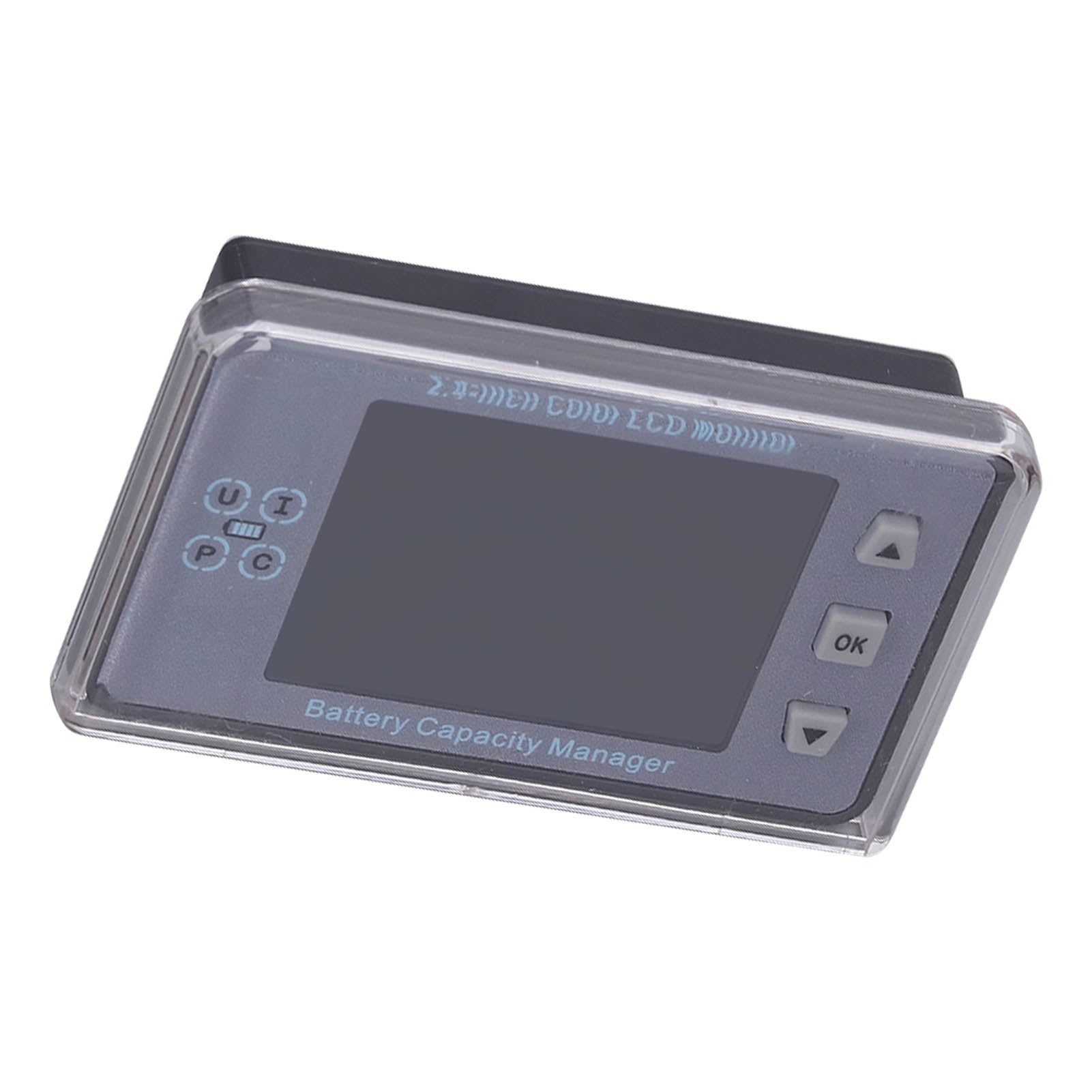 Voltmeter Coulometer Wireless Battery Capacity Manager Monitor with 2.4in Color LCD Screen 500V 200A