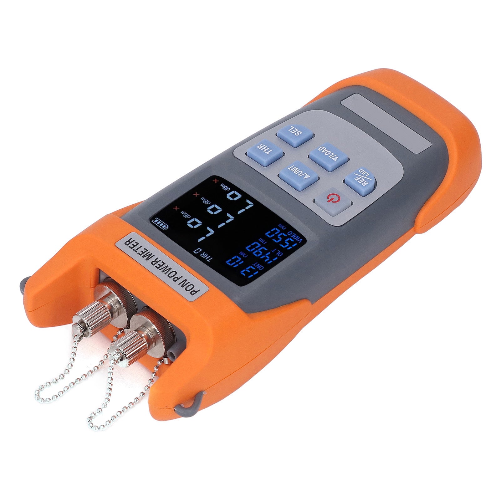 Handheld PON Optical Power Meter Automatic Calibration Threshold Setting ABS USB Port PON Net Tester