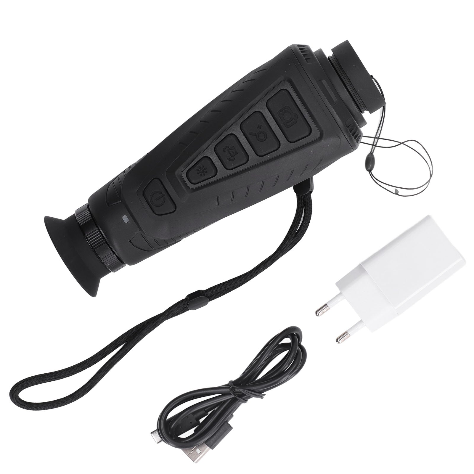 Outdoor Infrared Thermal Imager Monocular ABS Infrared Thermal Telescope for Investigation  100‑240V