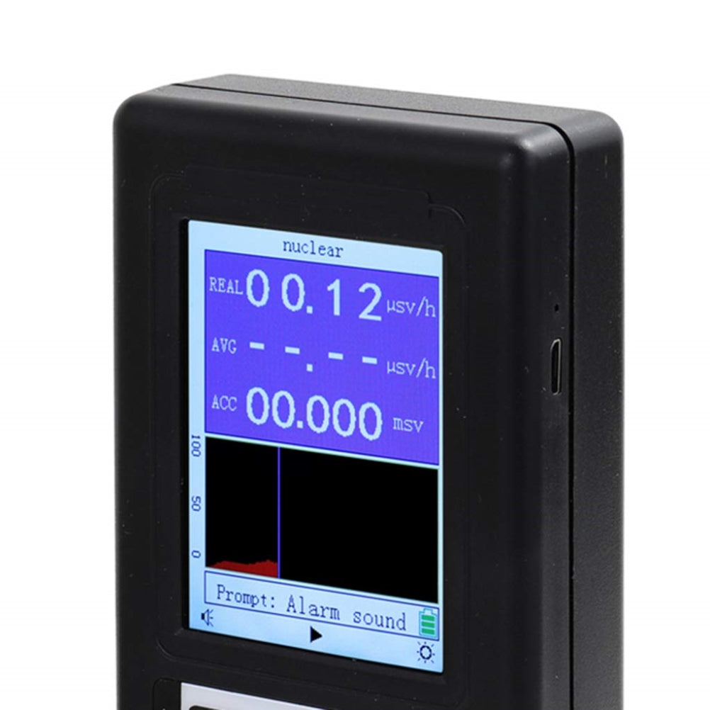 Portable Geiger Counter Core Radiation Detector β Gamma X-Ray Tester Multifunction Radioactive Detector