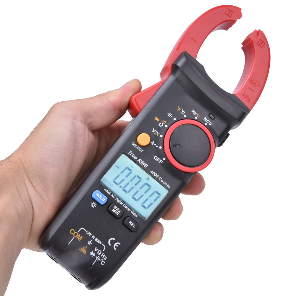 UNI T UT213B 400A LCD True RMS Digital Clamp Handheld Multimeter AC DC Voltage Current Meter