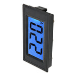 YB5135D LCD Two Wire Digital Display Voltmeter AC Voltage Tester Meter Panel Measuring Range AC80-500V