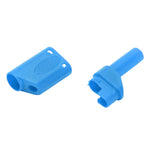 20PCS 22.160 4mm Insulated Safety Banana Plug Connector Housing for RC Connector SocketBlue