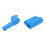 20PCS 22.160 4mm Insulated Safety Banana Plug Connector Housing for RC Connector SocketBlue