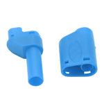 20PCS 22.160 4mm Insulated Safety Banana Plug Connector Housing for RC Connector SocketBlue