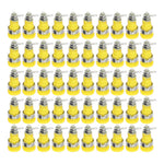 50Pcs Banana Socket 4mm Good Performance Durable Material Widely Used Electrical Test AccessoriesYellow