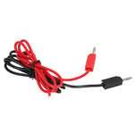 Banana Plug Test Lead Brass PE Multimeter Leads Electrical Testing Cable for Truck Batteries 4mm