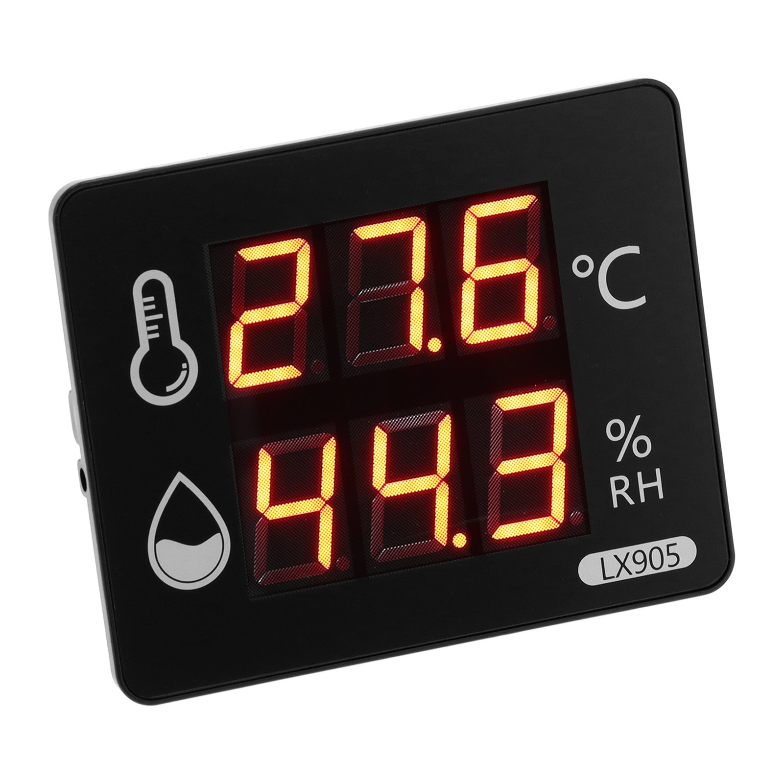 Temperature and Humidity Meter with Large Screen Display Sensor Transmitter LX905 for Industrial