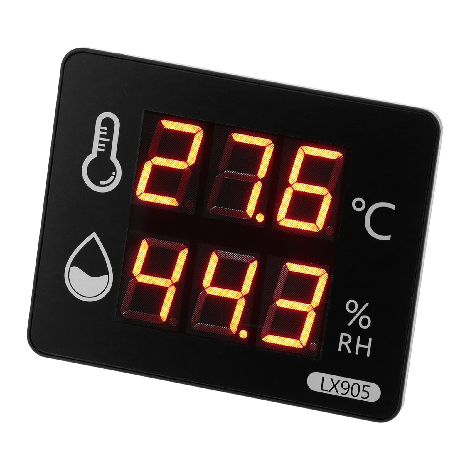 Temperature and Humidity Meter with Large Screen Display Sensor Transmitter LX905 for Industrial