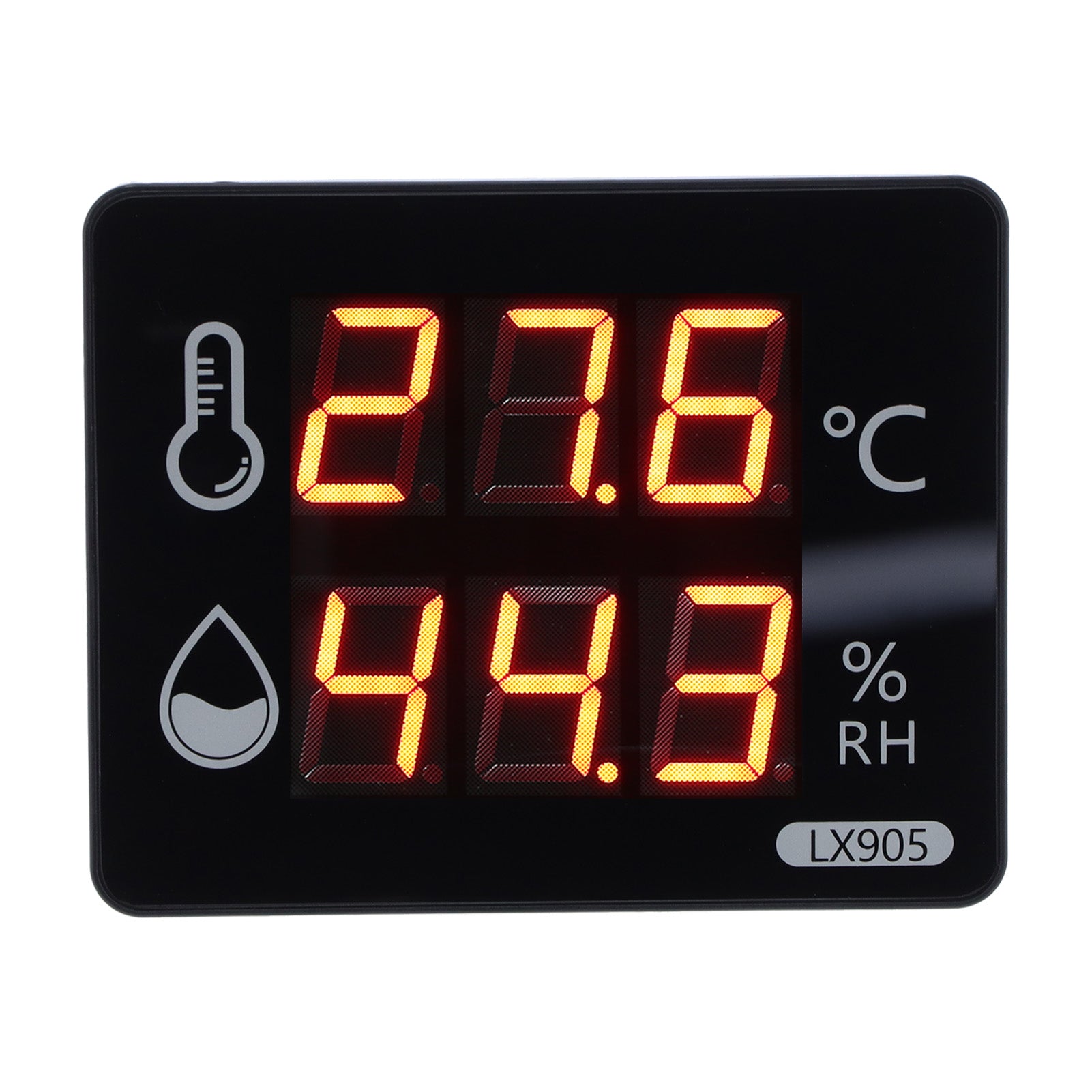 Temperature and Humidity Meter with Large Screen Display Sensor Transmitter LX905 for Industrial
