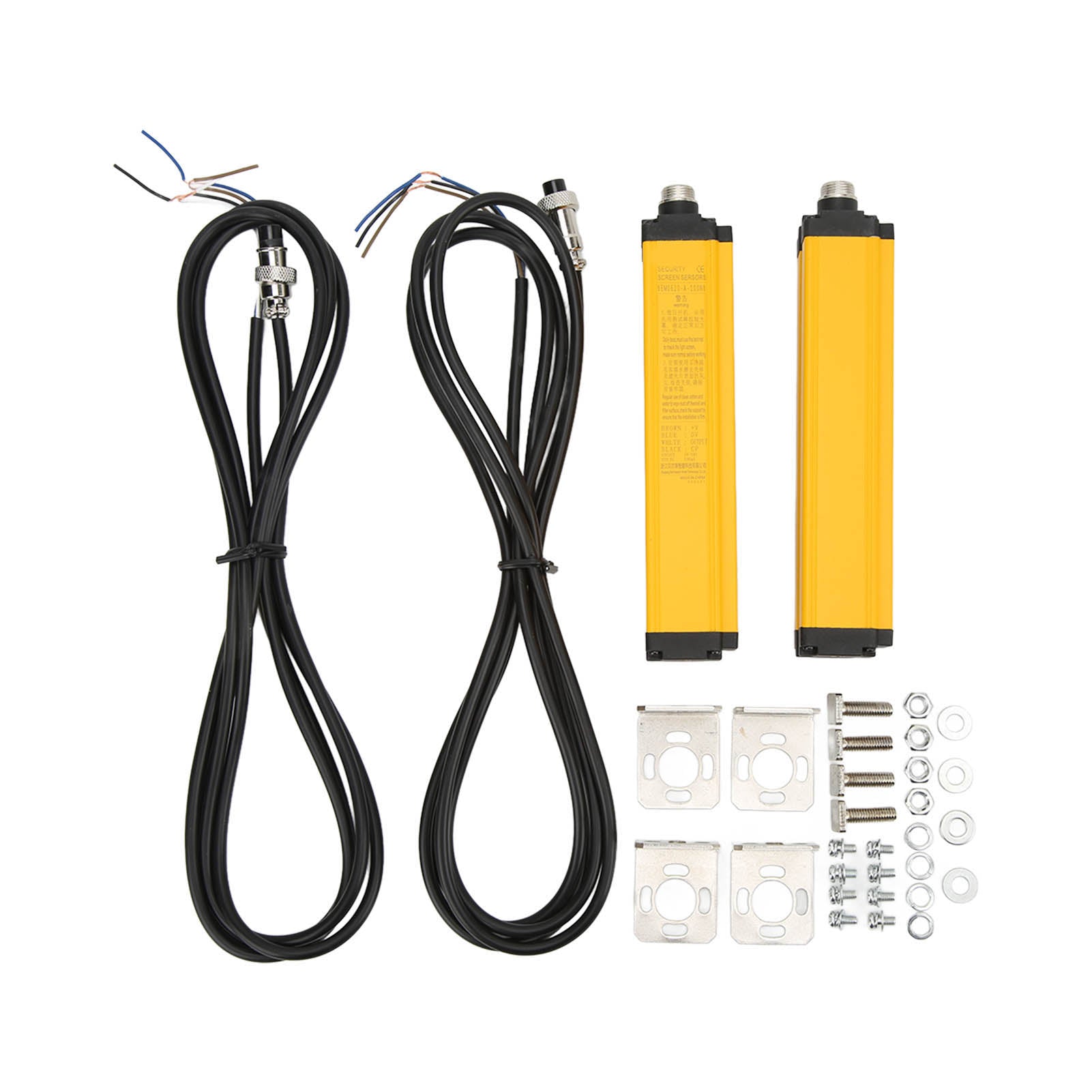 Light Curtain Sensor BEM0620‑A‑100NB Safety Photoelectric Beam Sensor Protective Screen 20mm Beam Spacing