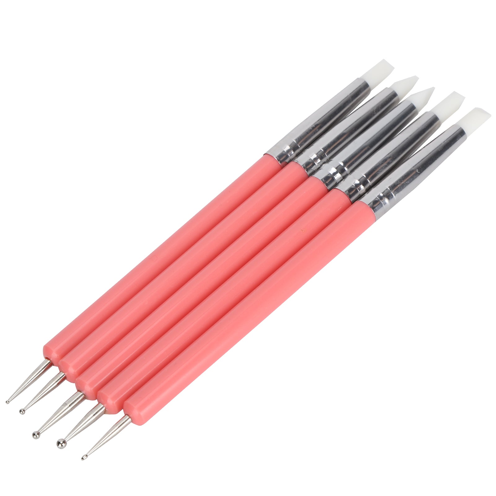 DoubleEnd Nail Art Dotting Pen Pottery Clay Modeling Sculpture Indentation Pen Set