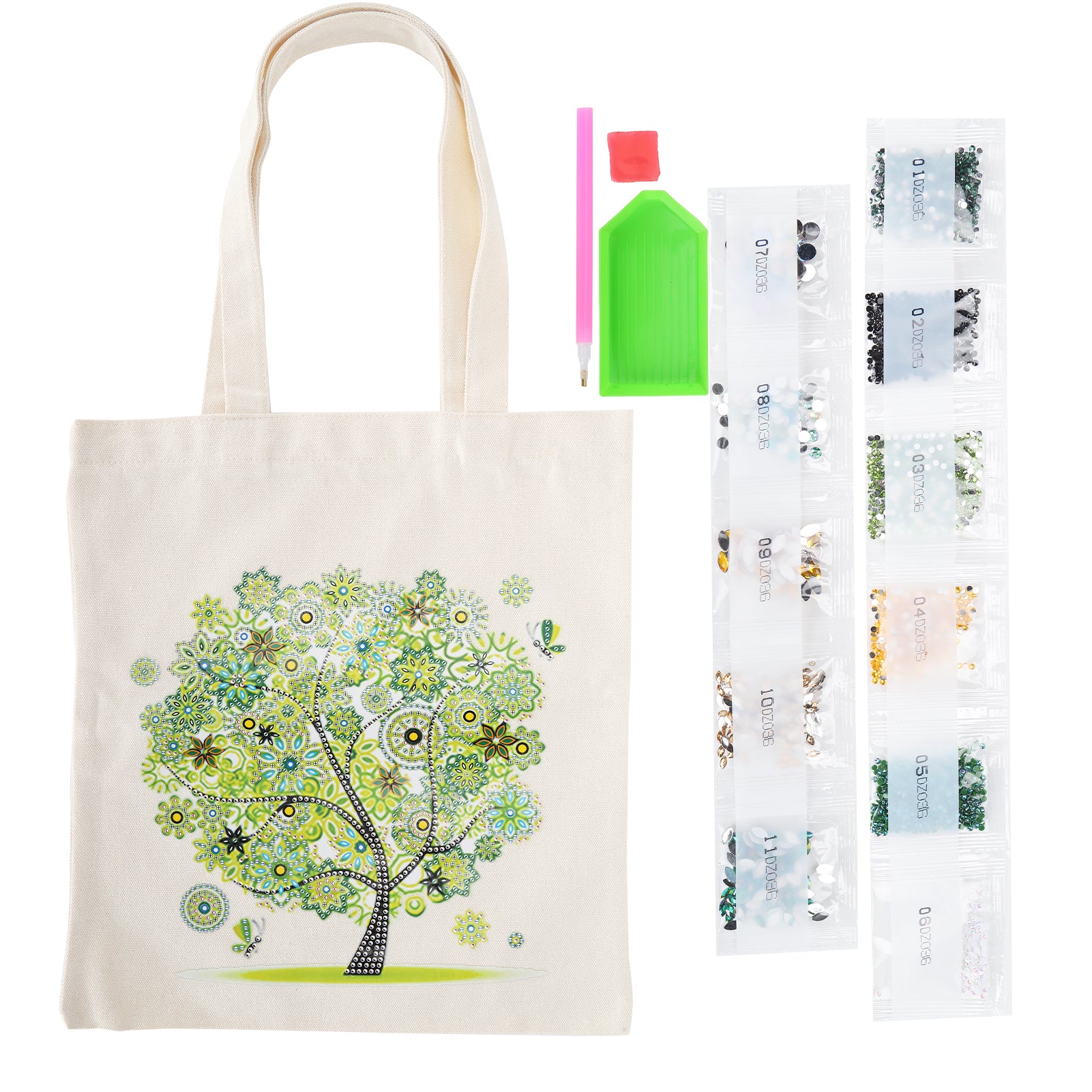DIY Diamond Painting Bag Exquisite Rhinestones Painting Shopping Bag Tool Kit GiftBB001