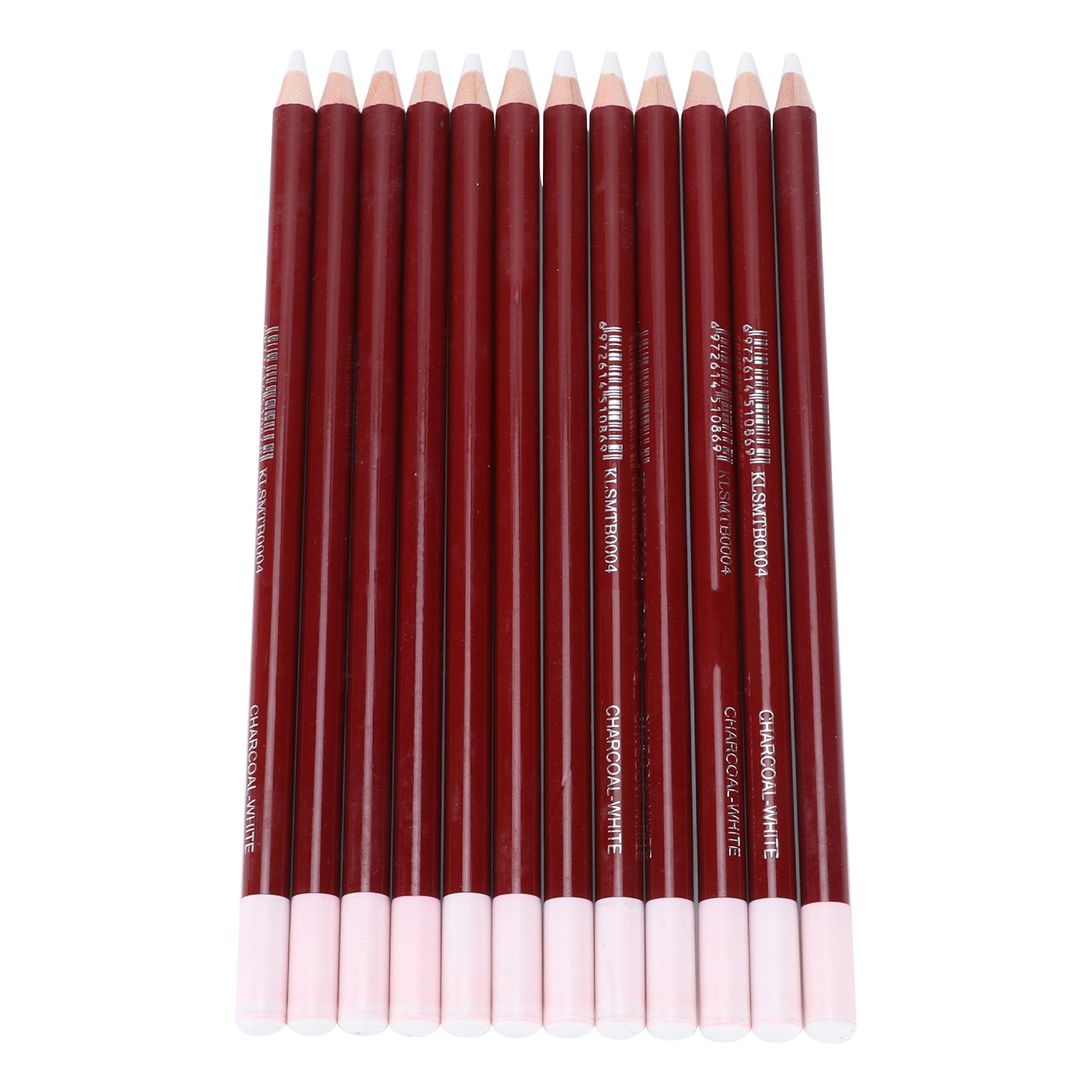 White Charcoal Pencil Wood Professional Sketching Pen Stationery Art Painting Supplies