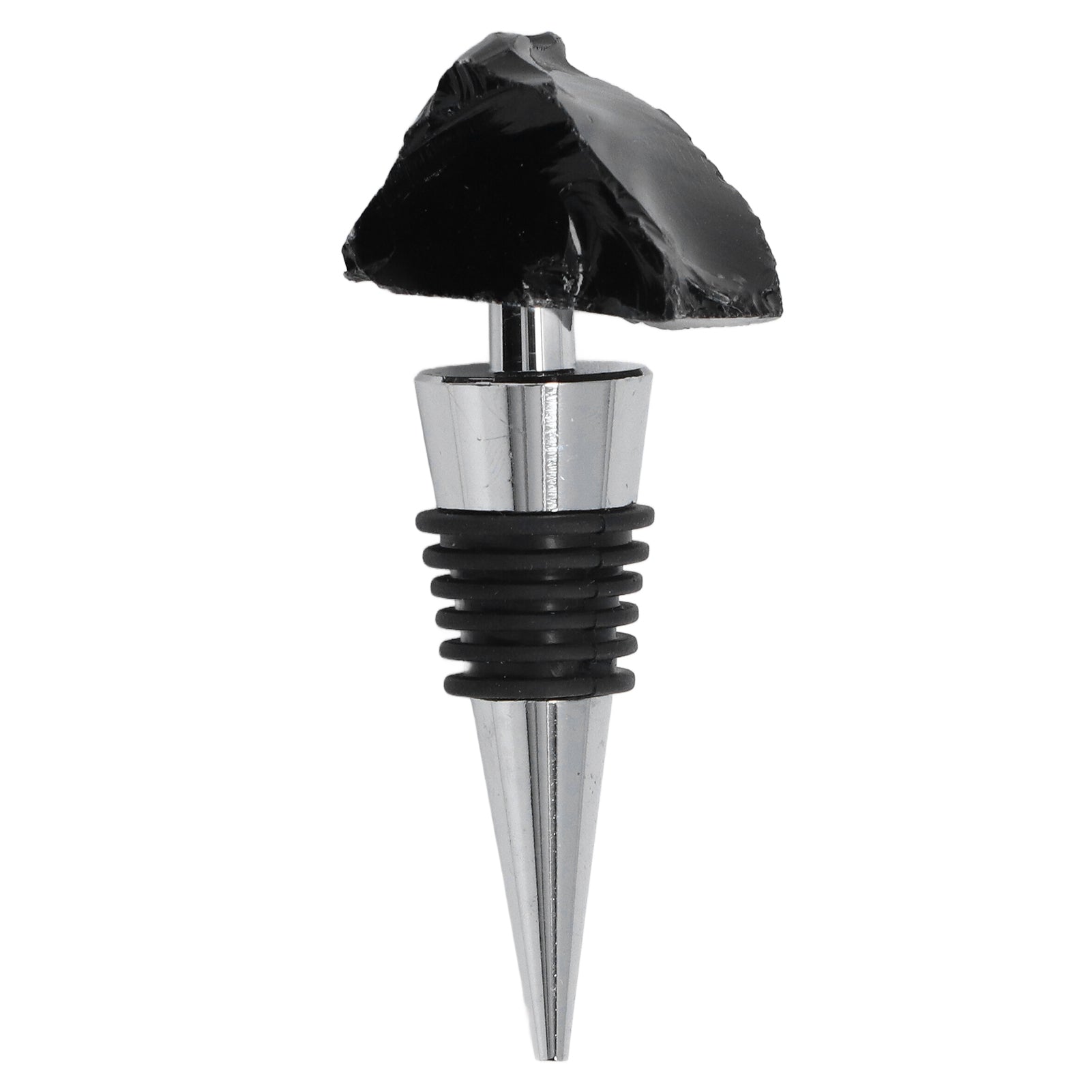 Wine Stopper Natural Eco Friendly Excellent Sealing Performance Highly Durable Wine Bottle Stoppers for Home Bar HotelObsidian