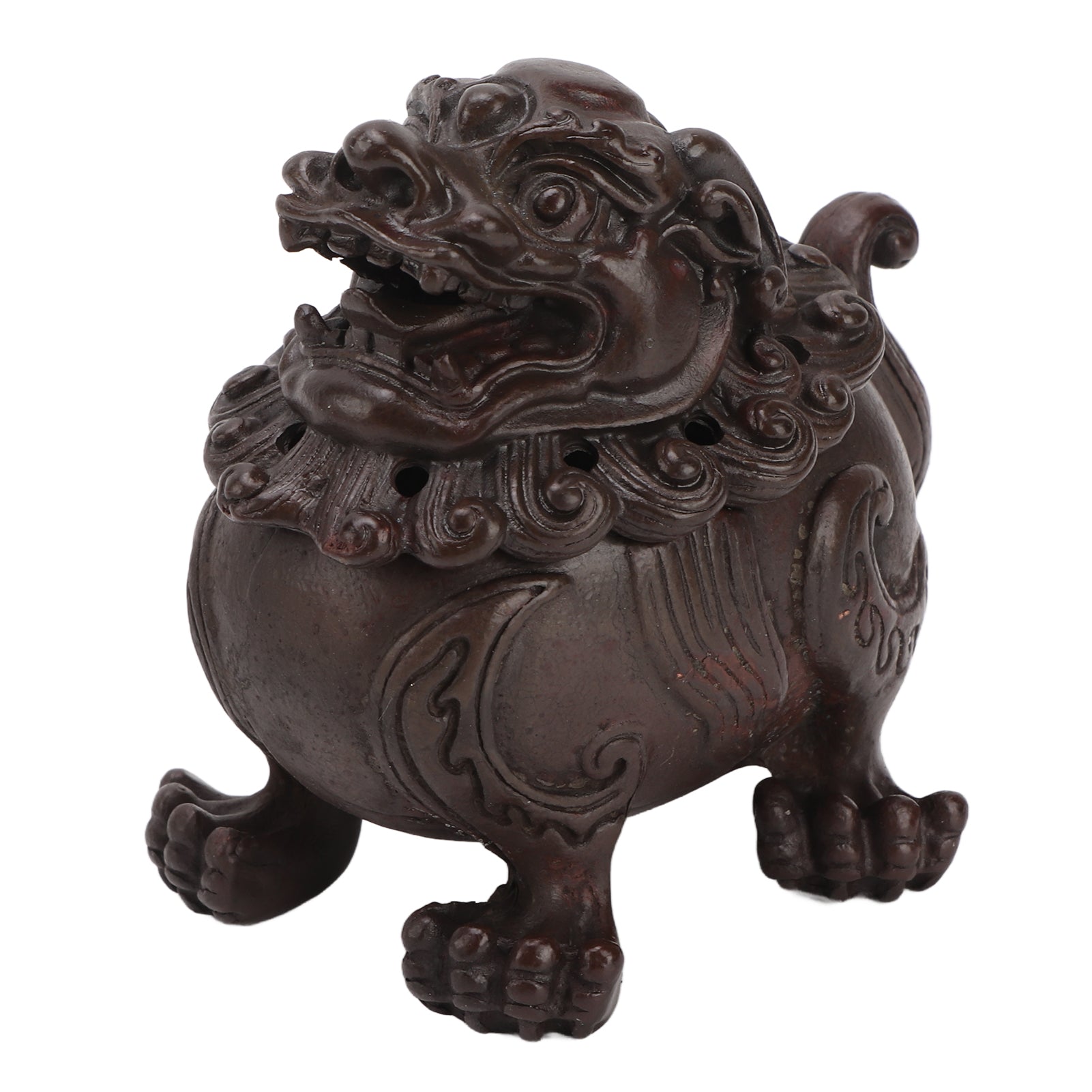Backflow Incense Burners Separate Design Rust Proof Alloy Incense Holder for Bedrooms Offices Ornament Holiday Gifts