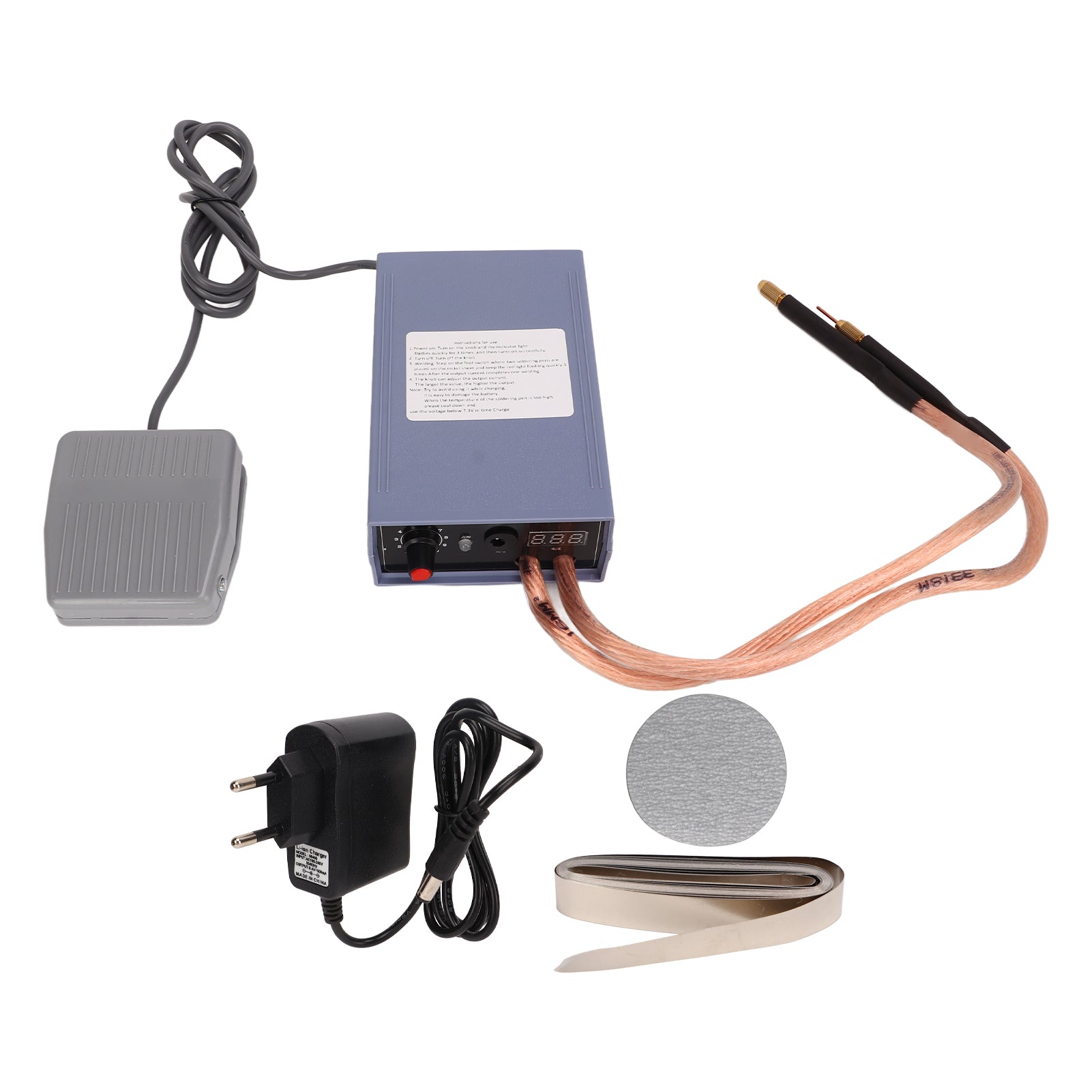 Spot Welder Automatic Working Mode High Temperature Reminders 5000W High Power Portable Spot Welder Machine