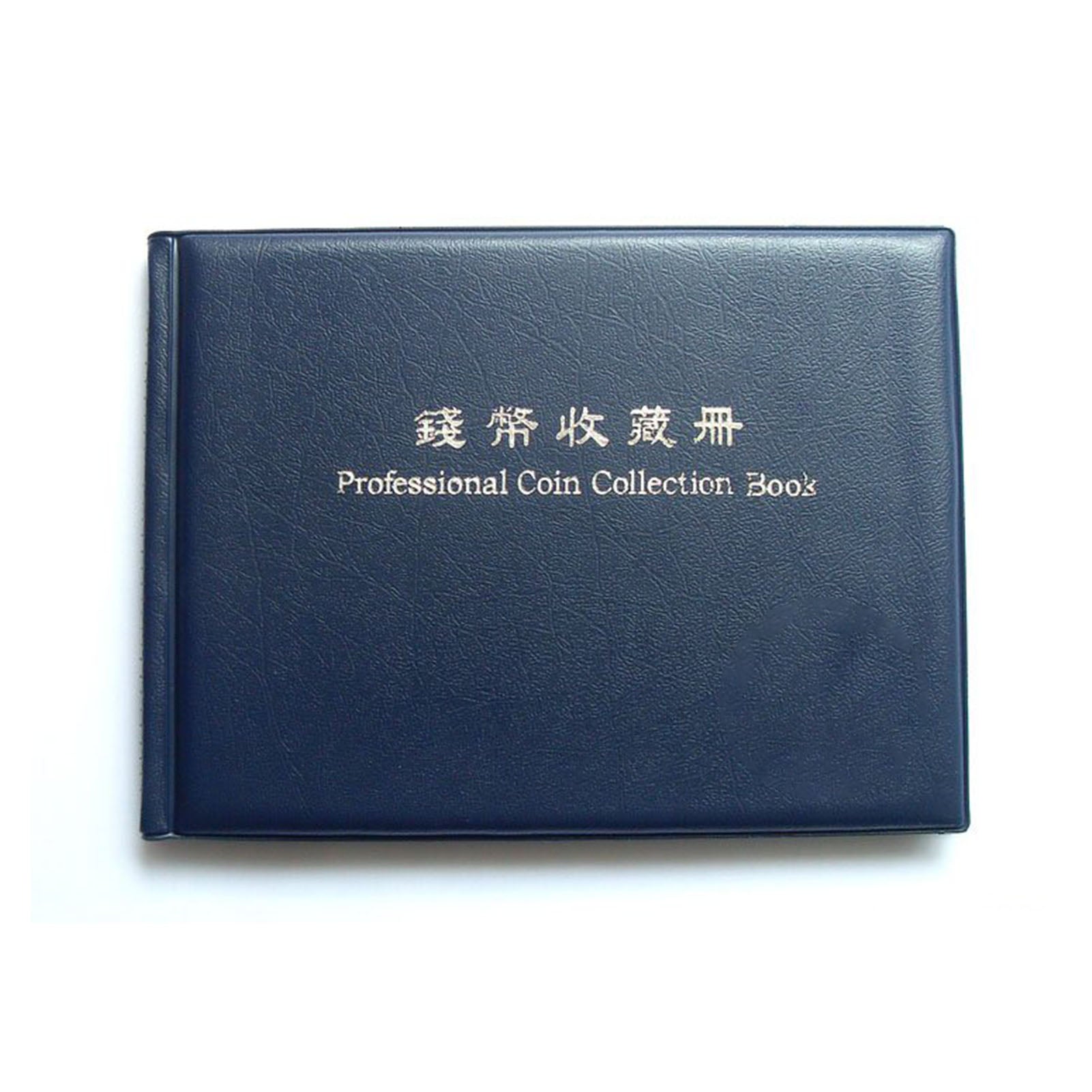 Coin Book Plastic Coin Collection Holder Book Coin Collecting Storage Album for 180 Coins