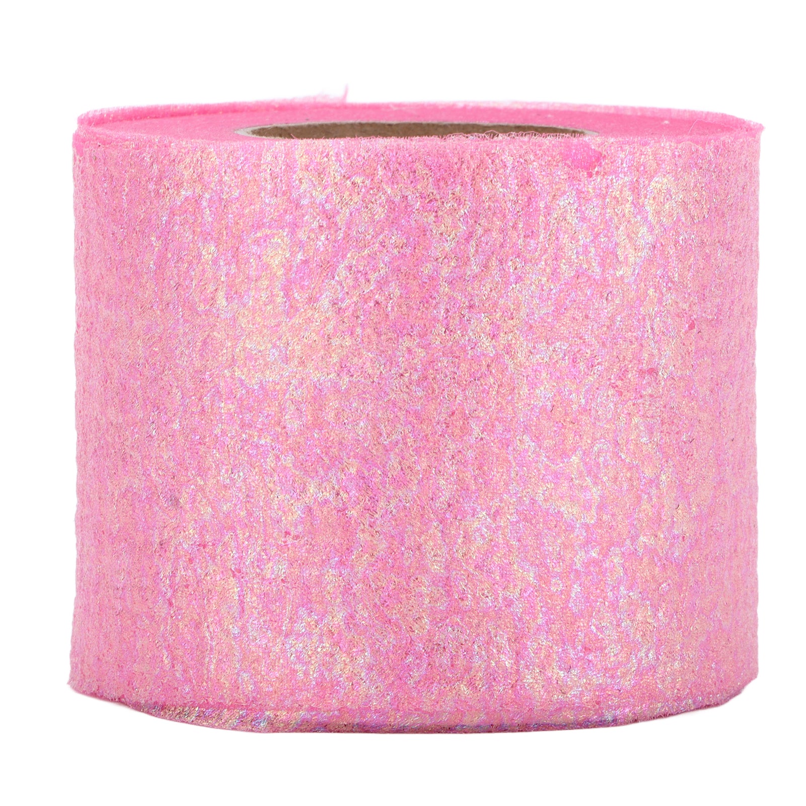 Glitter Tulle Rolls Shiny Appearance Easy Use Sufficient Quantity Four Colors Netting Fabric Tulle for DIY DecorDeep Rose