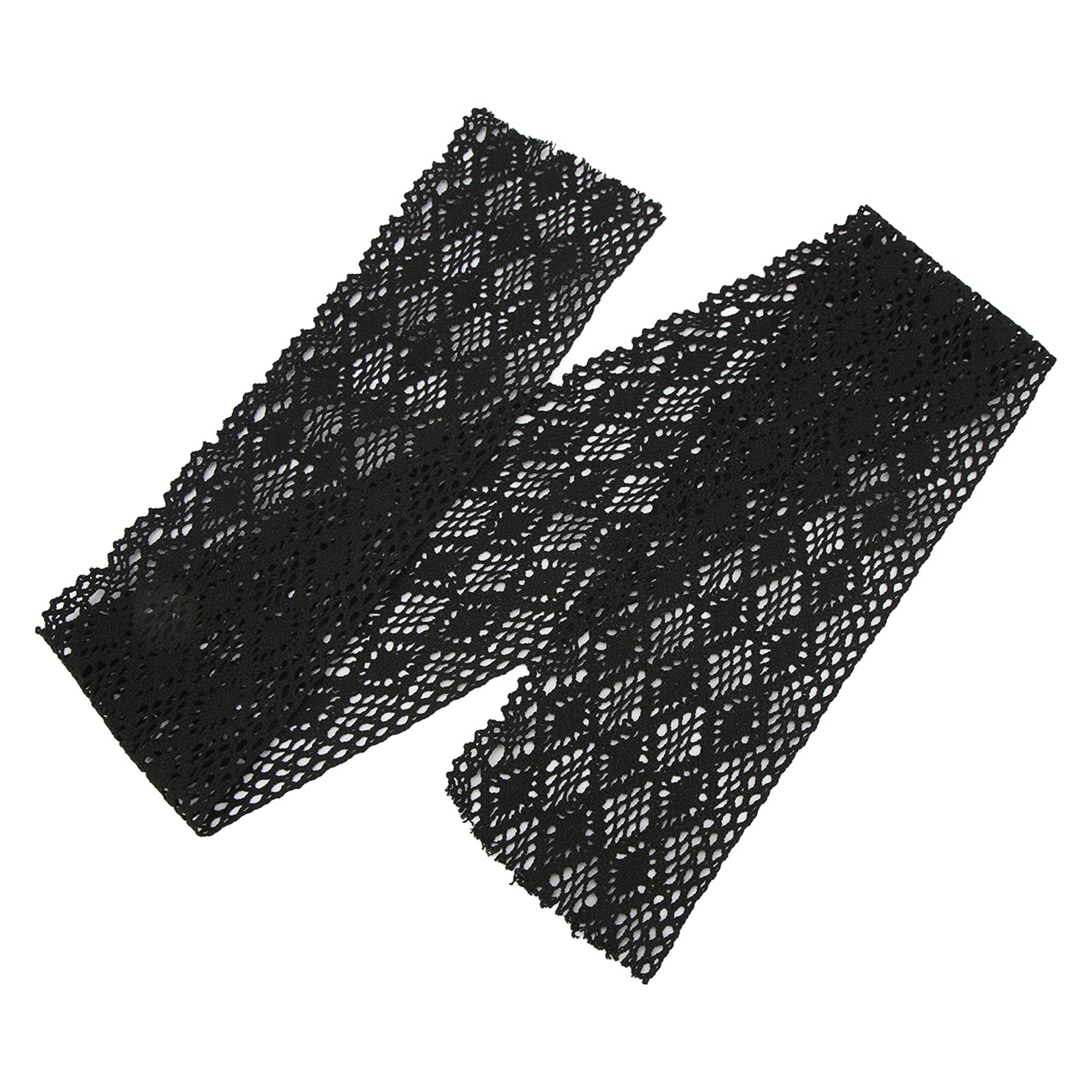 Lace Ribbon Cotton Thread 5 Yards Exquisite Decorative Accessories for Clothing Decoration DIY CurtainBlack