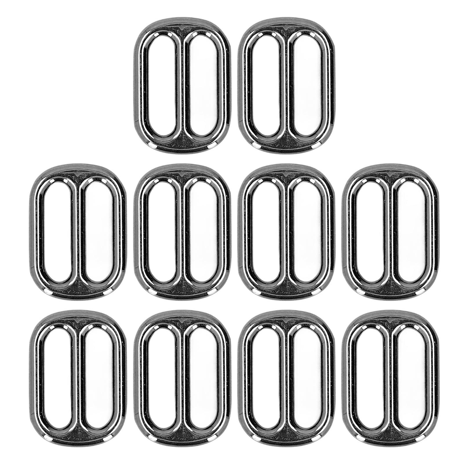 Adjustable Buckle Plating Process DIY Matching Fine Workmanship Portable Metal BuckleGray