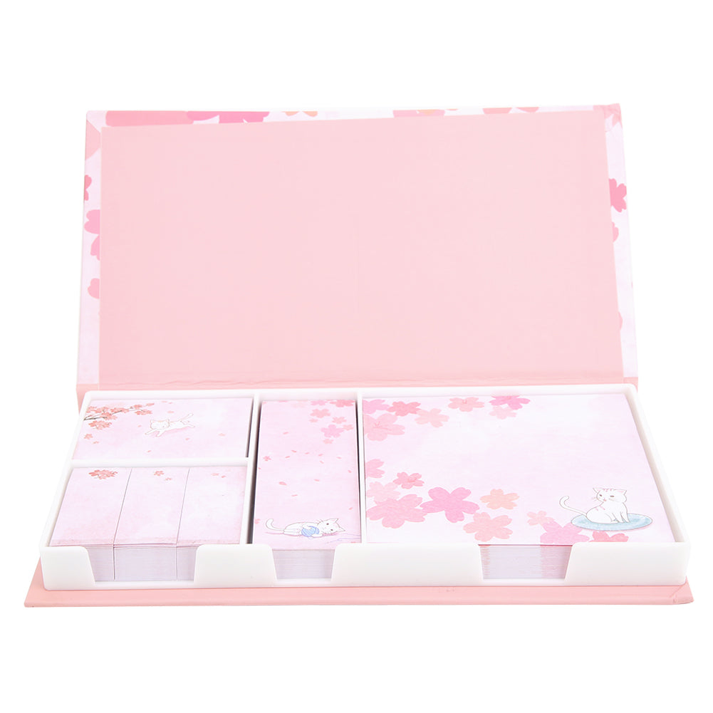 Multifunction Sticky Notes Cute Cat Pattern Self Adhesive Memo Pad Note Paper Notepad
